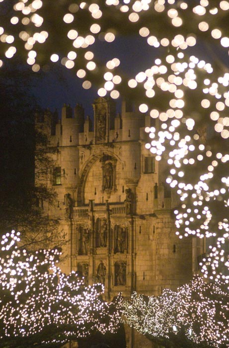 Luces de Navidad en Burgos